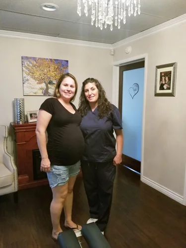 Child Adjustment at Nurture Family Chiropractic