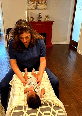 Chiropractic Los Angeles CA baby adjustment
